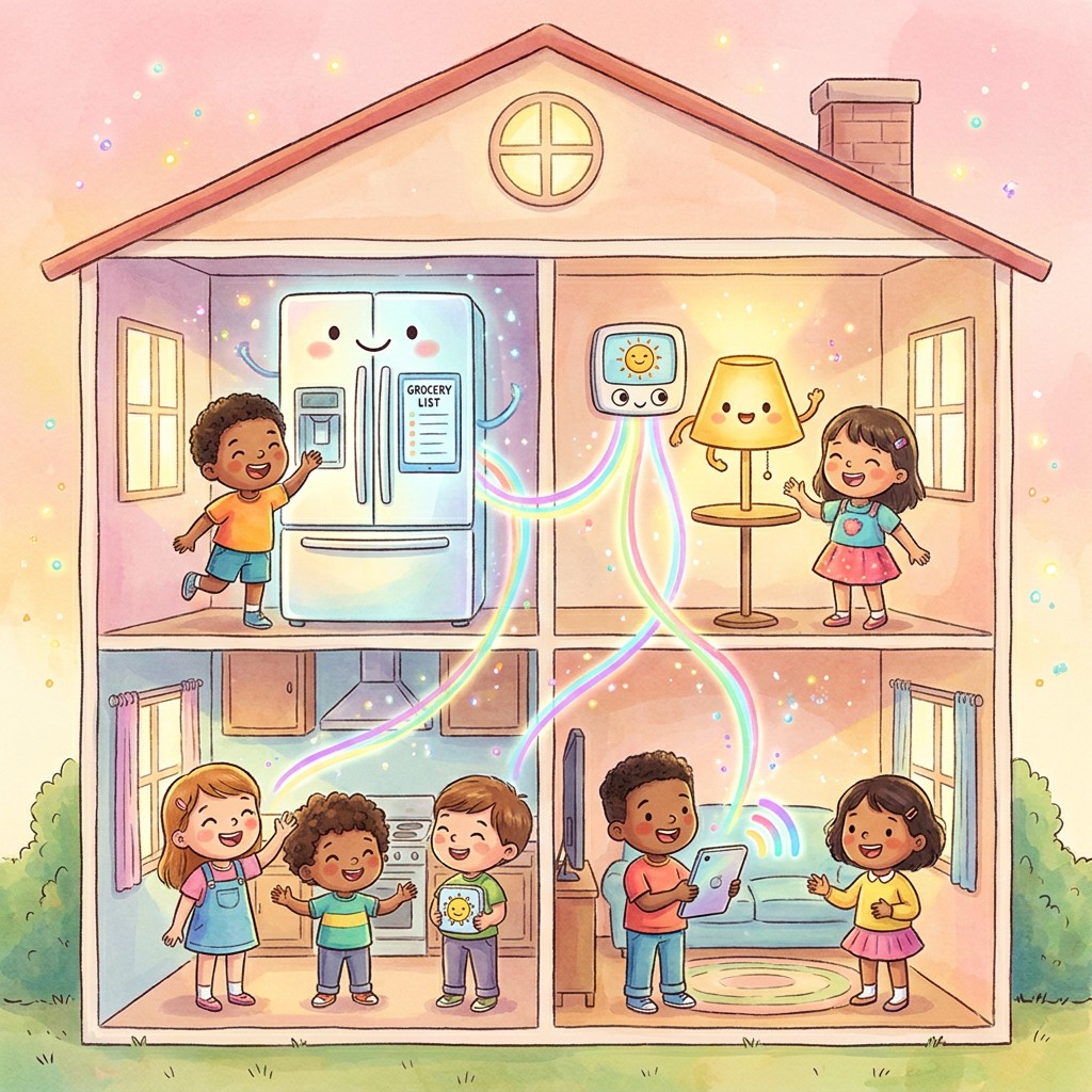 Free Smart Home Magic Image - Illustration, Children, Technology ...