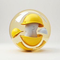 Free Geometric Safety Sphere Image - Safety, Geometric, Yellow ...