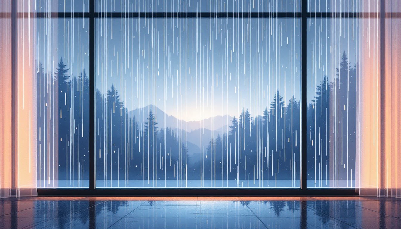 Free Rainy Window View Image - Rain, Window, Panoramic | Download at ...