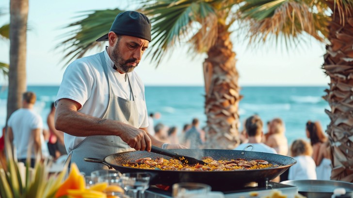 Free Sizzling Paella Delight Image - Cooking, Paella, Spices | Download ...