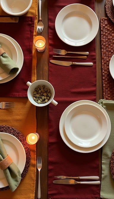 Free Elegant Table Setting Image - Dining, Tableware, Burgundy ...