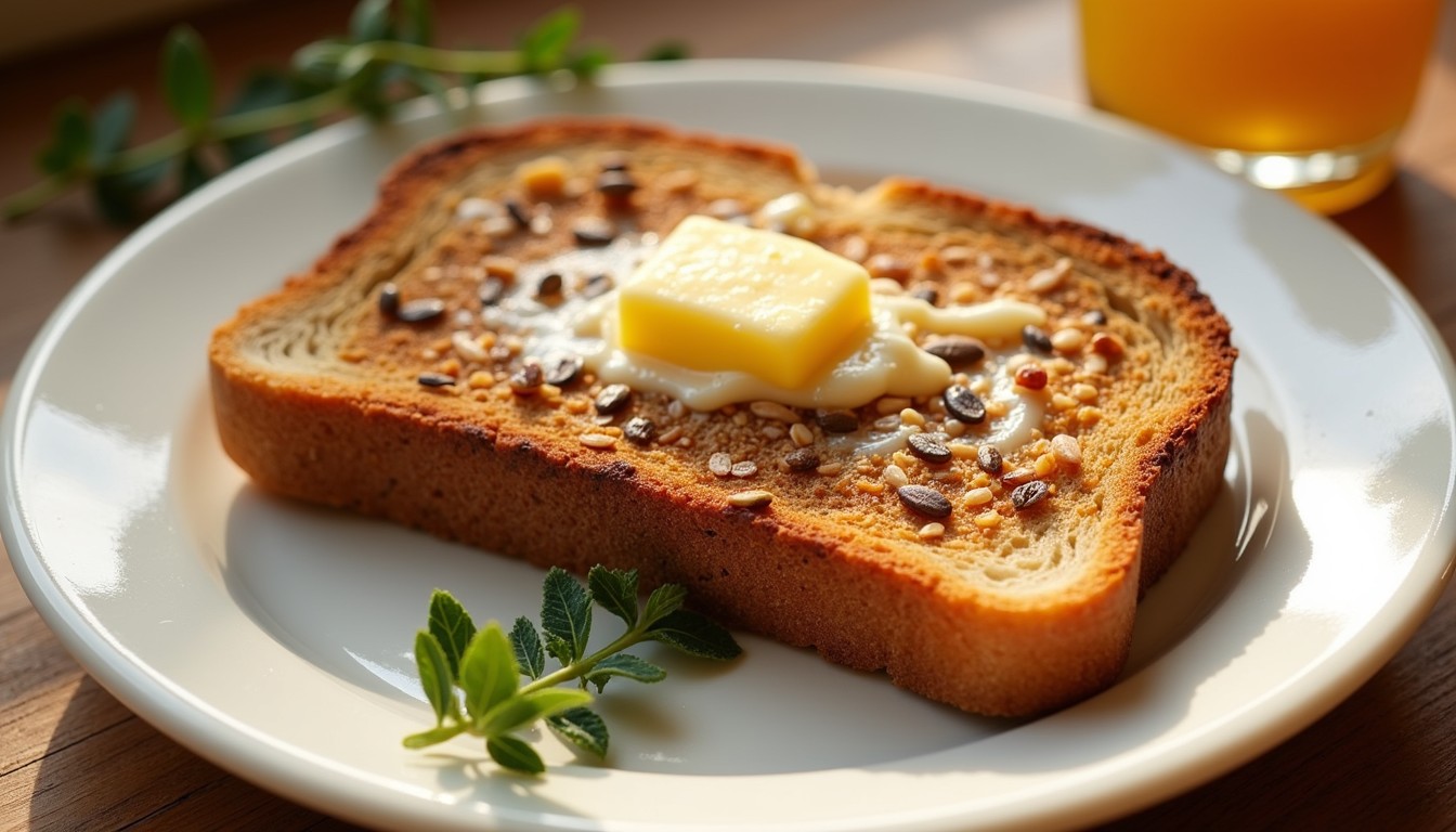 Free Buttered Grain Toast Image - Toast, Butter, Breakfast | Download ...
