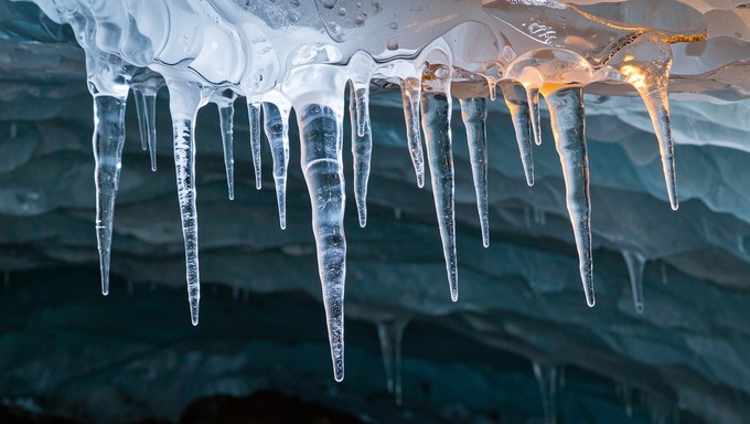 Free Crystalline Ice Daggers Image - Icicles, Stalactites, Winter ...