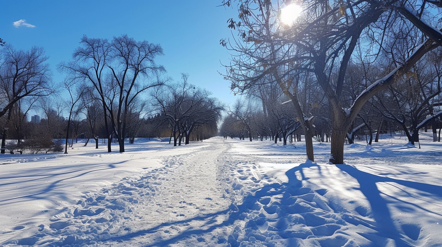 Snow Bpath Free Winter Wonderland Path Image - Winter, Snow, Path | Download at ...