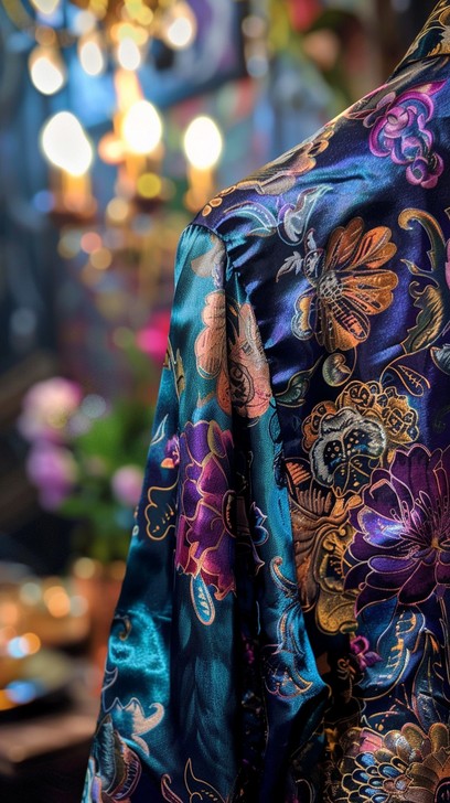 Free Ornate Silk Robe Image | Download at StockCake