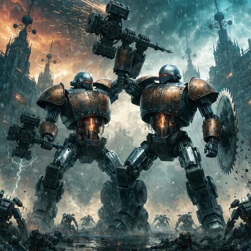 Free Epic Robot Battle Image - Robots, Mechs, Battle | Download at ...