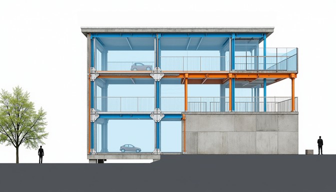 Section View Transparent Free Transparent Building Section Image | Download at StockCake