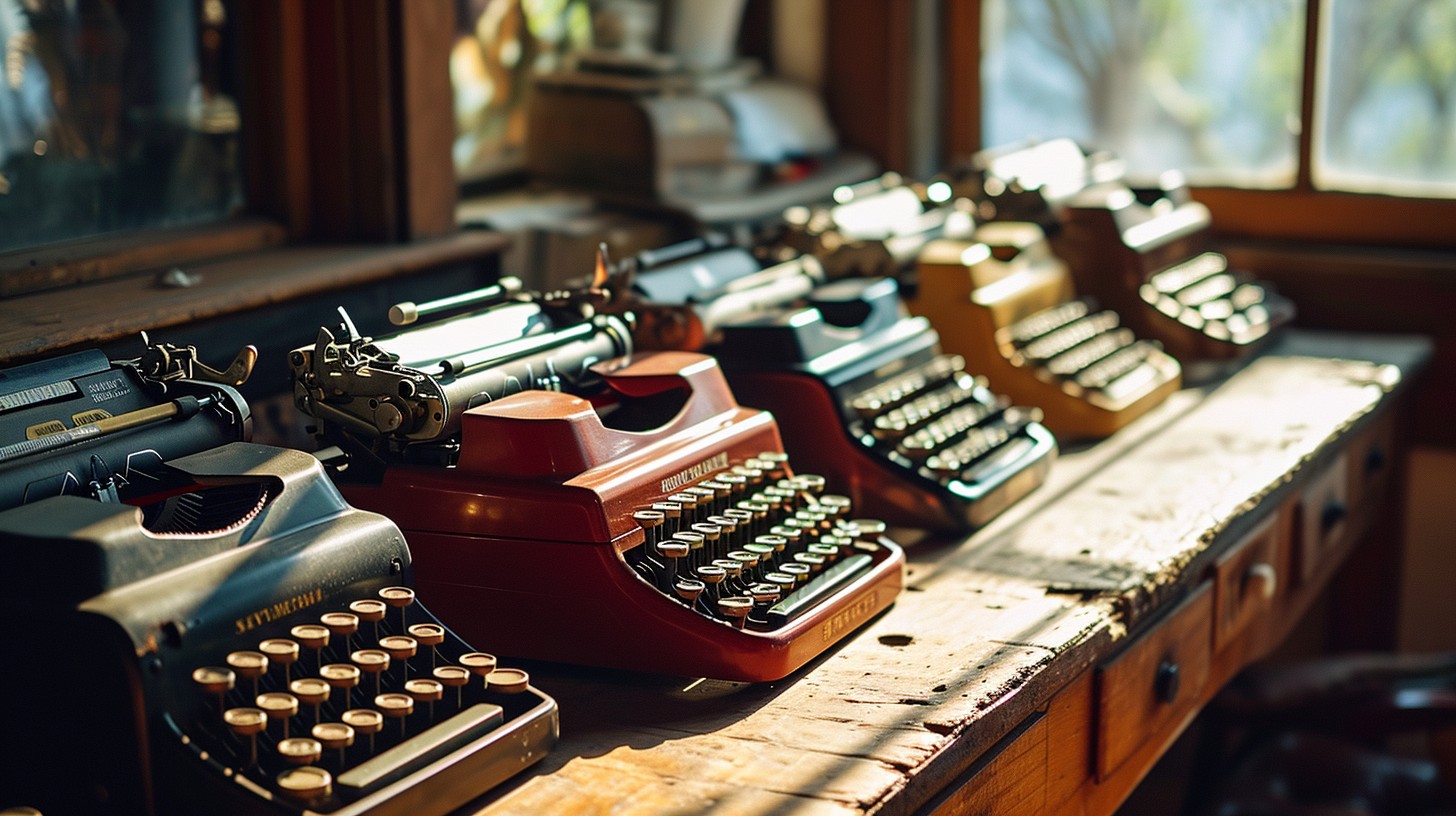Free Vintage Typewriter Collection Photo - Vintage, Typewriters ...