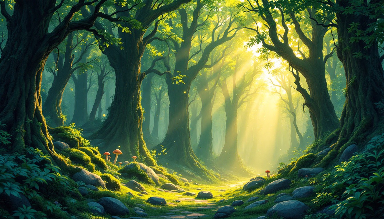 Free Mystical Forest Path Image - Forest, Woodland, Path | Download at ...