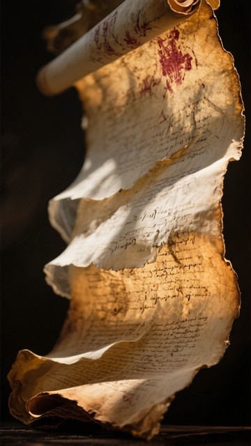 Parchment Inri Scroll Free Ornate Parchment Scroll Image - Scroll, Parchment, Manuscript ...