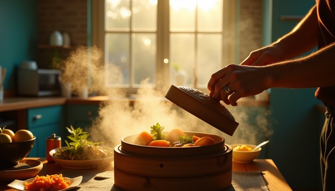 Free Steaming Golden Moment Image - Steaming, Kitchen, Cooking ...