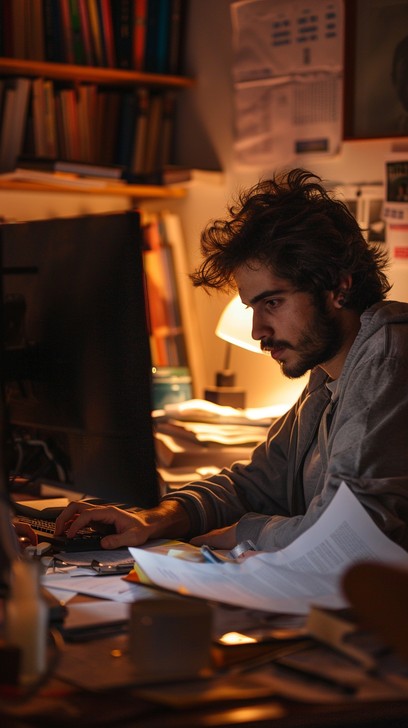 Free Intense Study Session Image - Studying, Man, Book | Download at ...