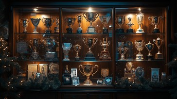 Free Trophy Display Cabinet Image - Trophies, Awards, Cabinet ...