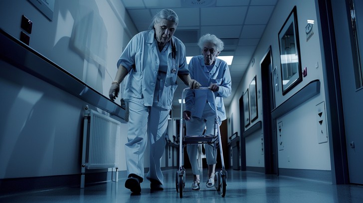 Free Caring Medical Assistance Image - Hospital, Nurse, Elderly ...