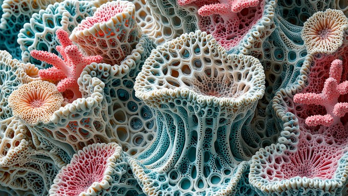 Coral Texture Pattern Free Coral Reef Texture Image - Coral, Reef, Pattern | Download at ...