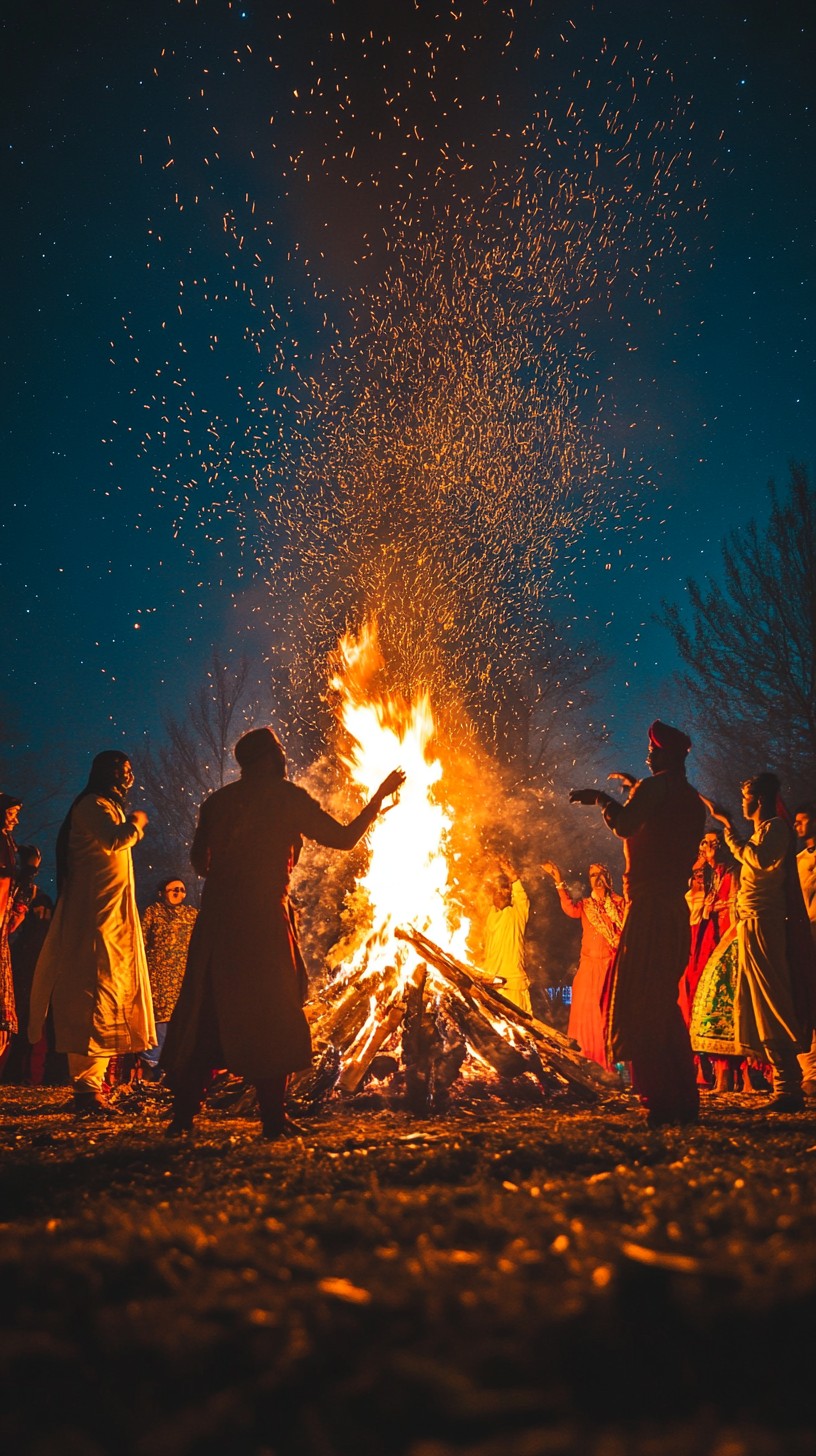 Free Bonfire Dance Celebration Image - Bonfire, Celebration, Night ...
