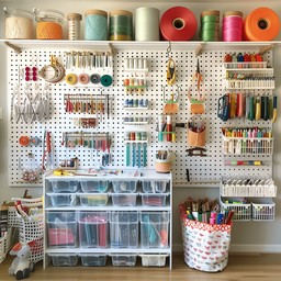 Free Organized Craft Room Image - Crafts, Organization, Colorful ...
