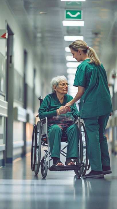 Free Caring Medical Assistance Image - Hospital, Healthcare, Elderly ...