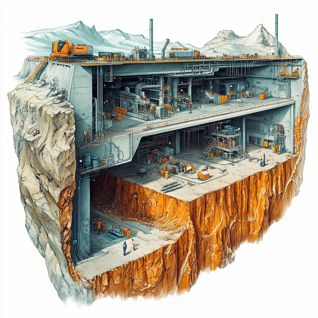 Opermin Mining Free Underground mining operation Image - Mining, Underground ...