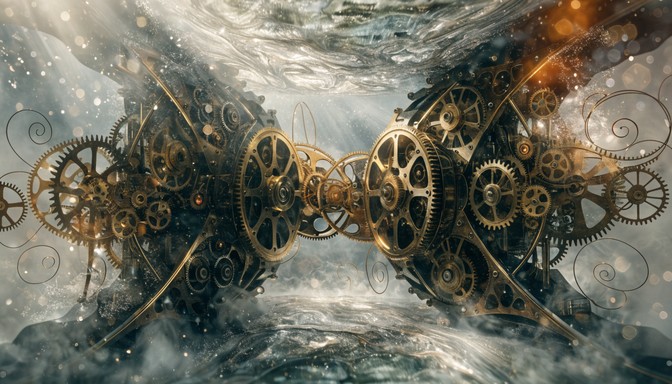 Free Clockwork AI Face Image - Steampunk, Clockwork, Mechanical ...