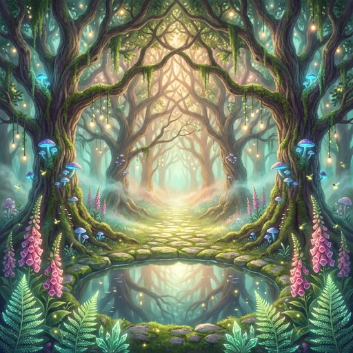 Free Enchanted Forest Pathway Image - Enchanted, Forest, Magical ...