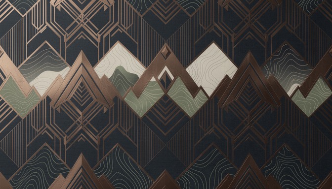Mountainous Pattern Free Geometric Mountain Pattern Image - Pattern, Geometric, Mountain ...