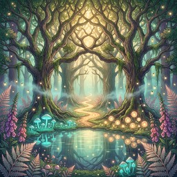 Free Enchanted Forest Pathway Image - Enchanted, Forest, Magical ...