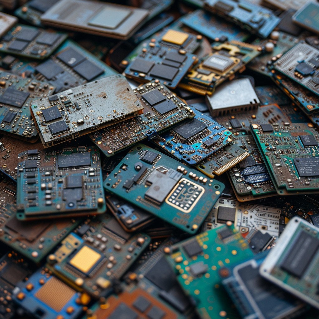 Free Electronic Components Pile Photo - Electronics, Technology ...