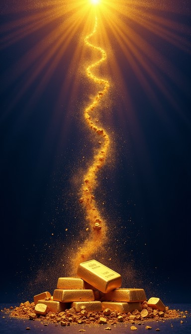 Undulating Gold Free Golden Evolution Cascade Image - Gold, Nuggets, Coins | Download ...