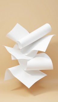 Free Floating Paper Cascade Image - Paper, Documents, Minimal ...