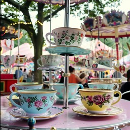 Free Teacup Ride Fun Image - Amusement Park, Carousel, Teacup Ride ...