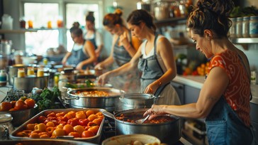 Free Community Kitchen Prep Image - Volunteering, Cooking, Community ...