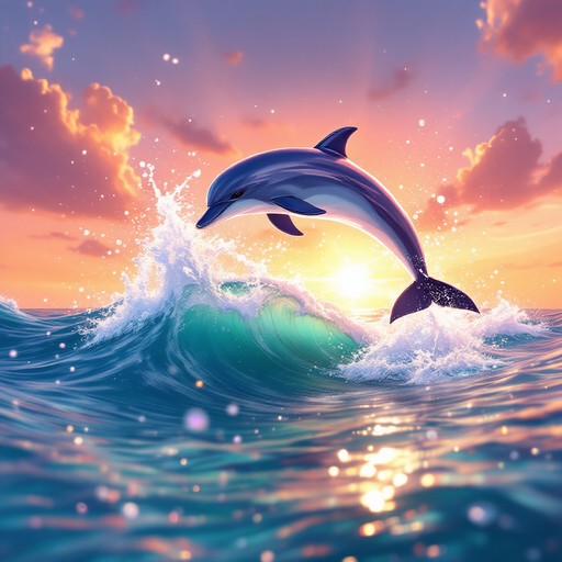Free Anime Dolphin Breach Image - Dolphins, Anime, Manga | Download at ...