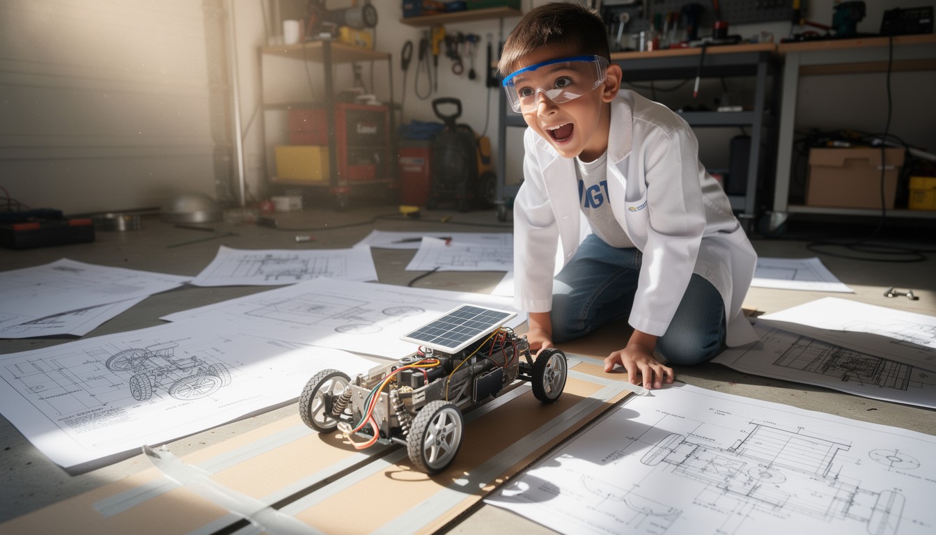 Free Young Inventor's Creation Image - Boy, Child, Inventor | Download ...