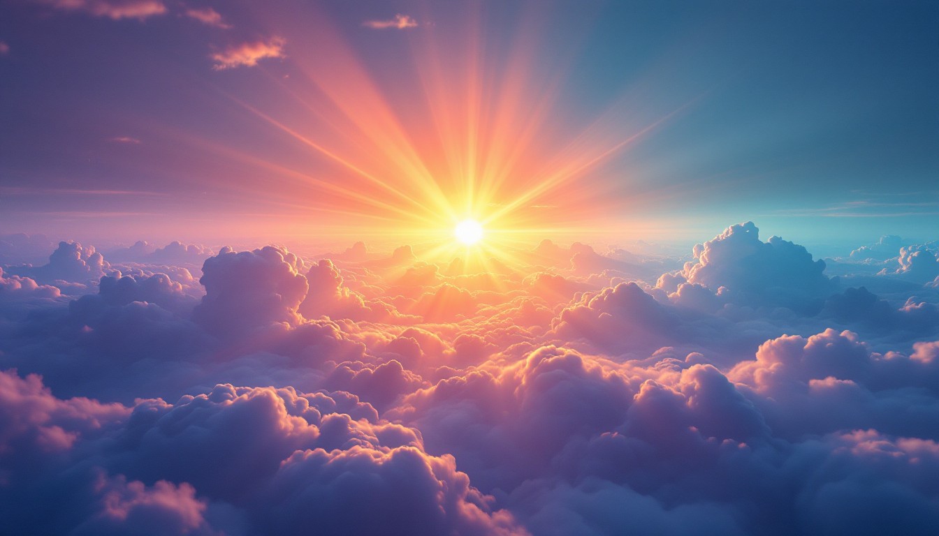 Solor Rays Free Divine Solar Rays Image - Sunburst, Rays, Clouds | Download at ...
