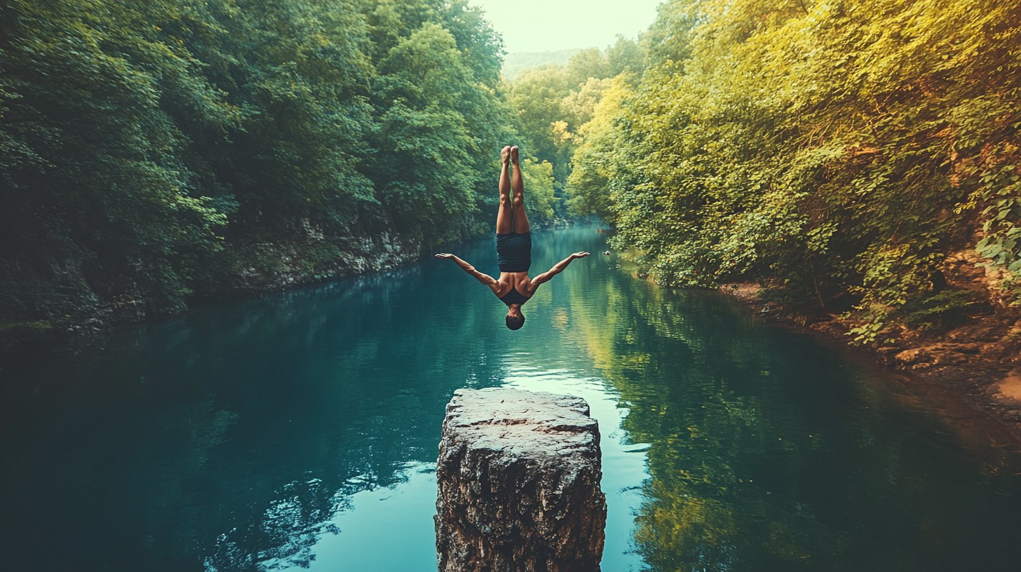 Free Diving into Nature Image - Diving, Nature, Forest | Download at ...