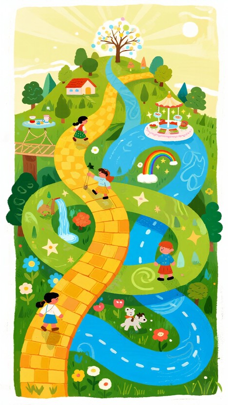 Free Magical Journey Paths Image - Whimsical, Paths, Journey | Download ...