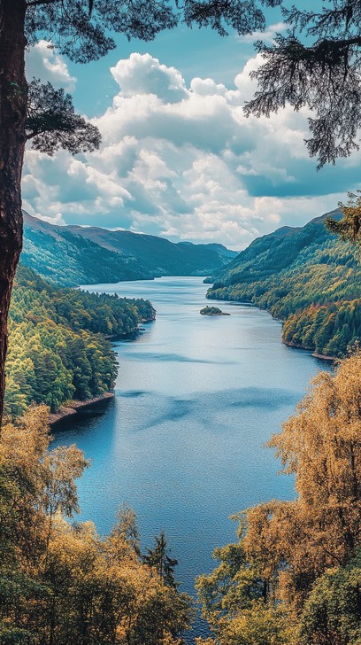Free Serene lake view Image - Nature, Lake, Forest | Download at StockCake