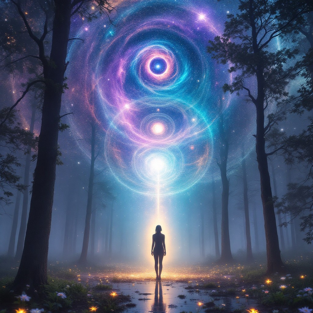 Free Cosmic Human Connection Image - Cosmic, Celestial, Surreal ...