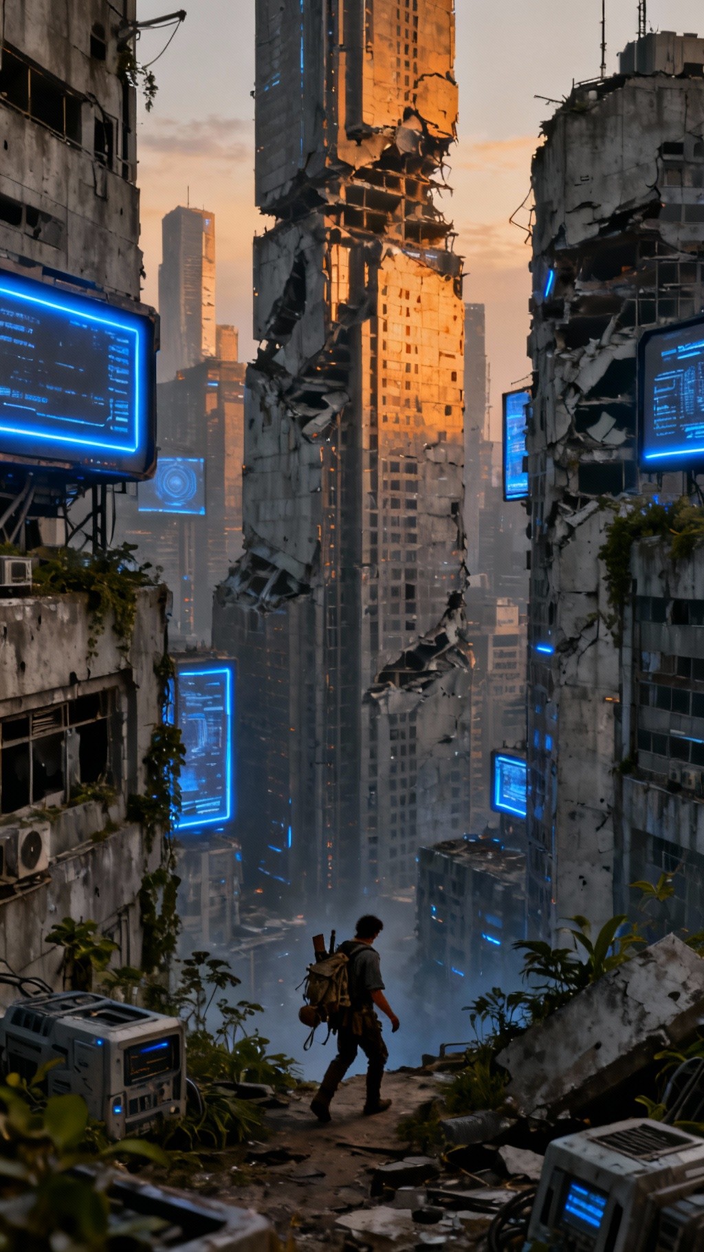 Free Surviving Digital Ruins Image - Post-apocalyptic, Dystopian, Ruins ...