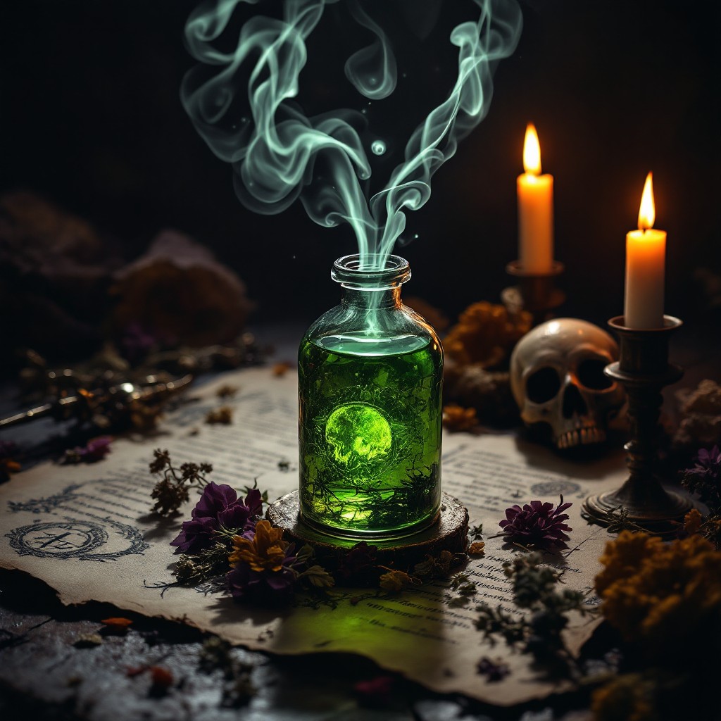 Mythical Elixir Free Mystical Green Elixir Image - Potion, Alchemy, Gothic | Download ...