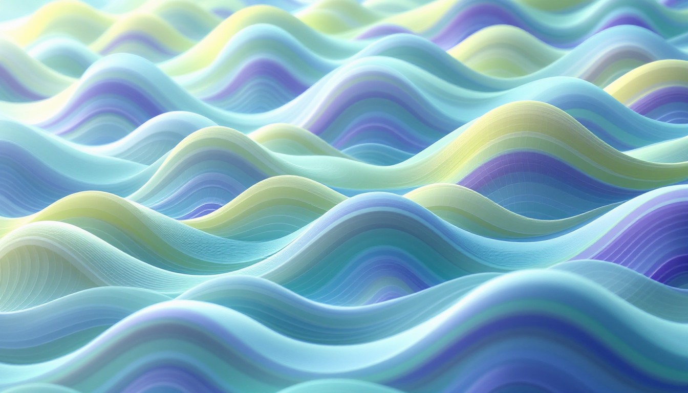 Wave Inage Free Flowing Digital Waves Image - Waves, Geometric, Abstract ...