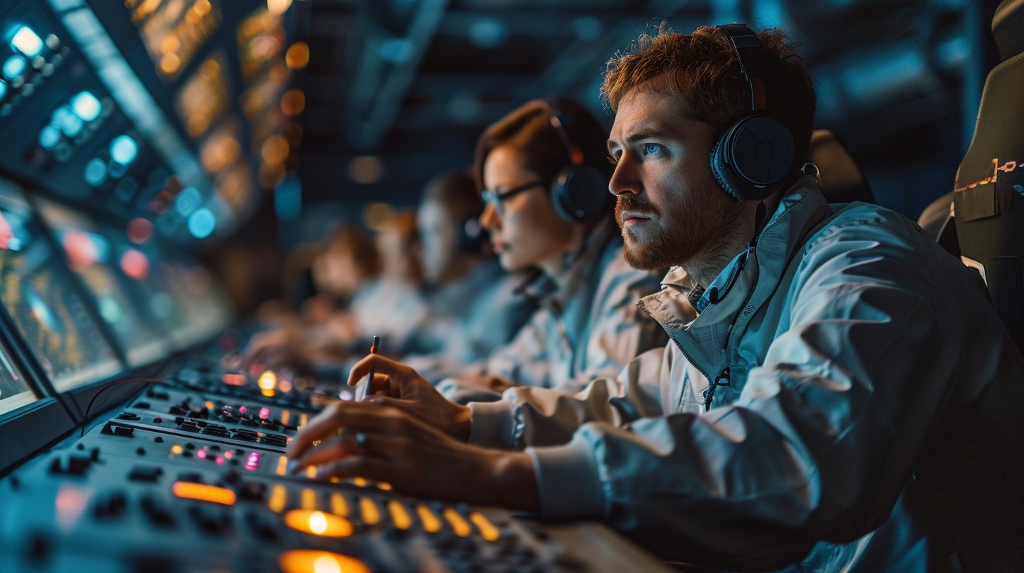 Free Focused Control Room Image - Control, Professional, Technology ...