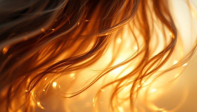 Define Golden Free Dancing Golden Hair Image - Hair, Wind, Clouds | Download at StockCake