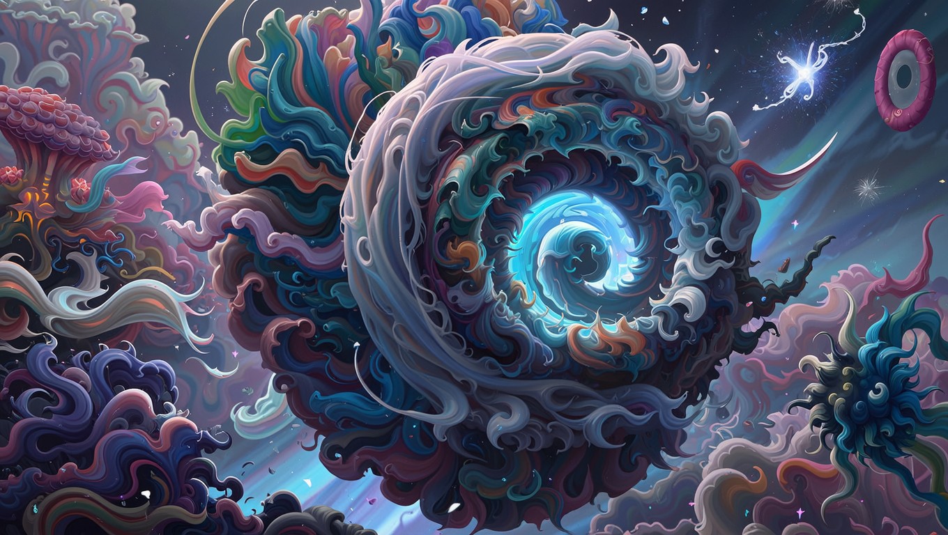 Free Luminous Reality Rift Photo - Vortex, Spiral, Cyan | Download at ...