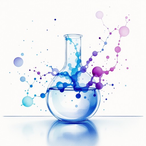 Science Colouring Splash Free Scientific Color Splash Image - Watercolor, Laboratory, Beaker ...