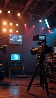 Camera Setup Visual Free Professional Camera Setup Image - Camera, Tripod, Filmmaking ...