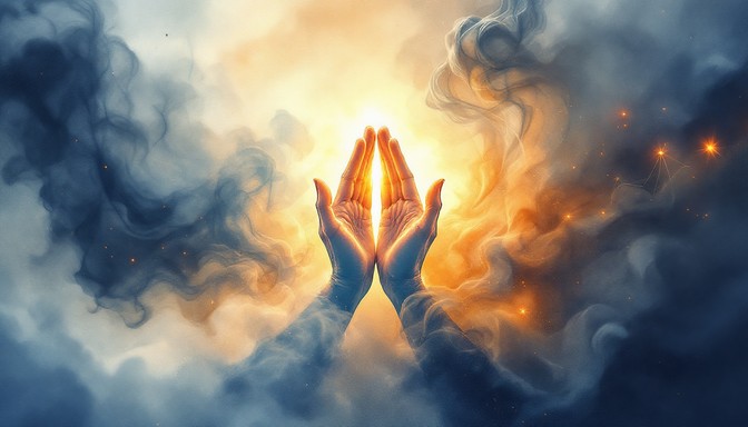 Free Divine Light Embrace Image | Download at StockCake