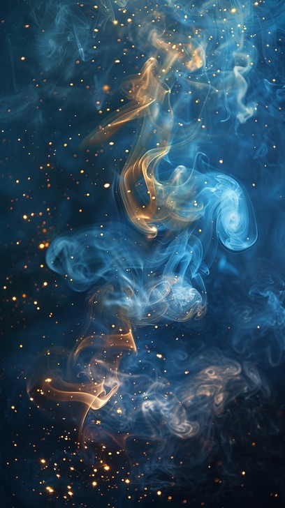 Free Swirling Smoke Art Image - Abstract, Smoke, Blue | Download at ...