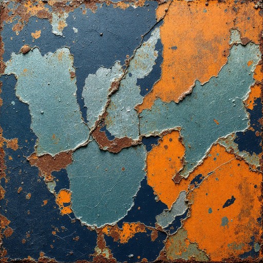 Free Rust Meets Blue Image - Rust, Metal, Weathered | Download at StockCake